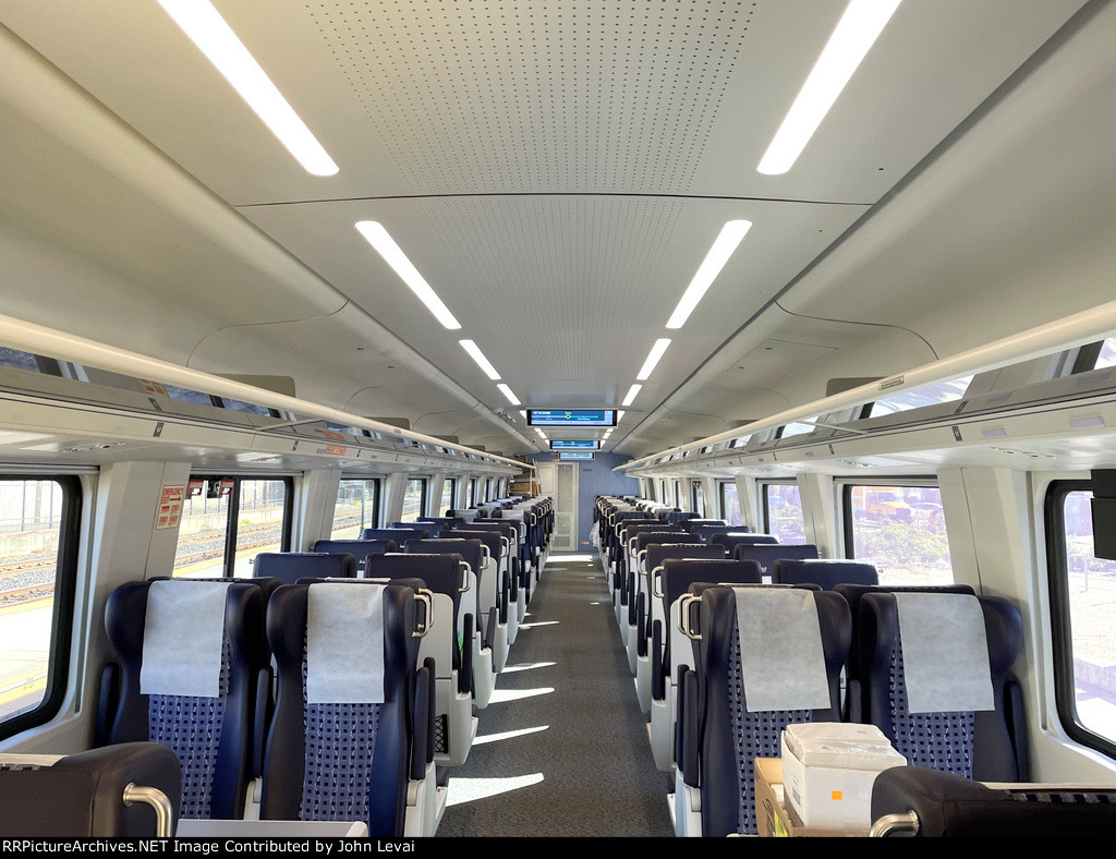 Interior of the Caltrans Siemens Venture Cars